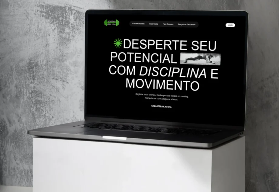 Desarrollamos un sitio dinámico que muestra planes, entrenos y la esencia de la academia.